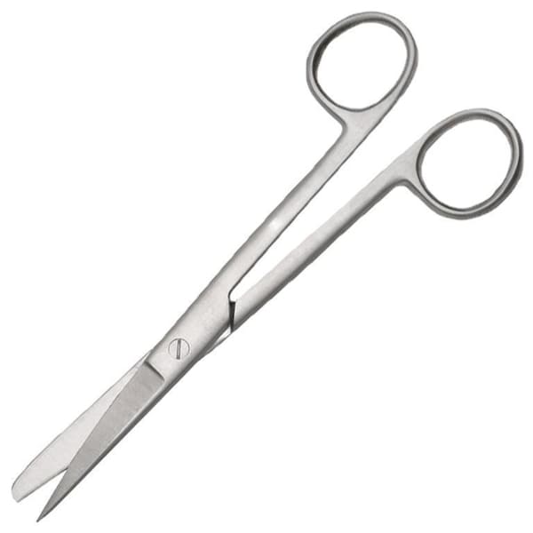 Economy Operating Scissors 6.5in Sharp/Blunt Straight, Satin, Economy 11-109SB-S - main